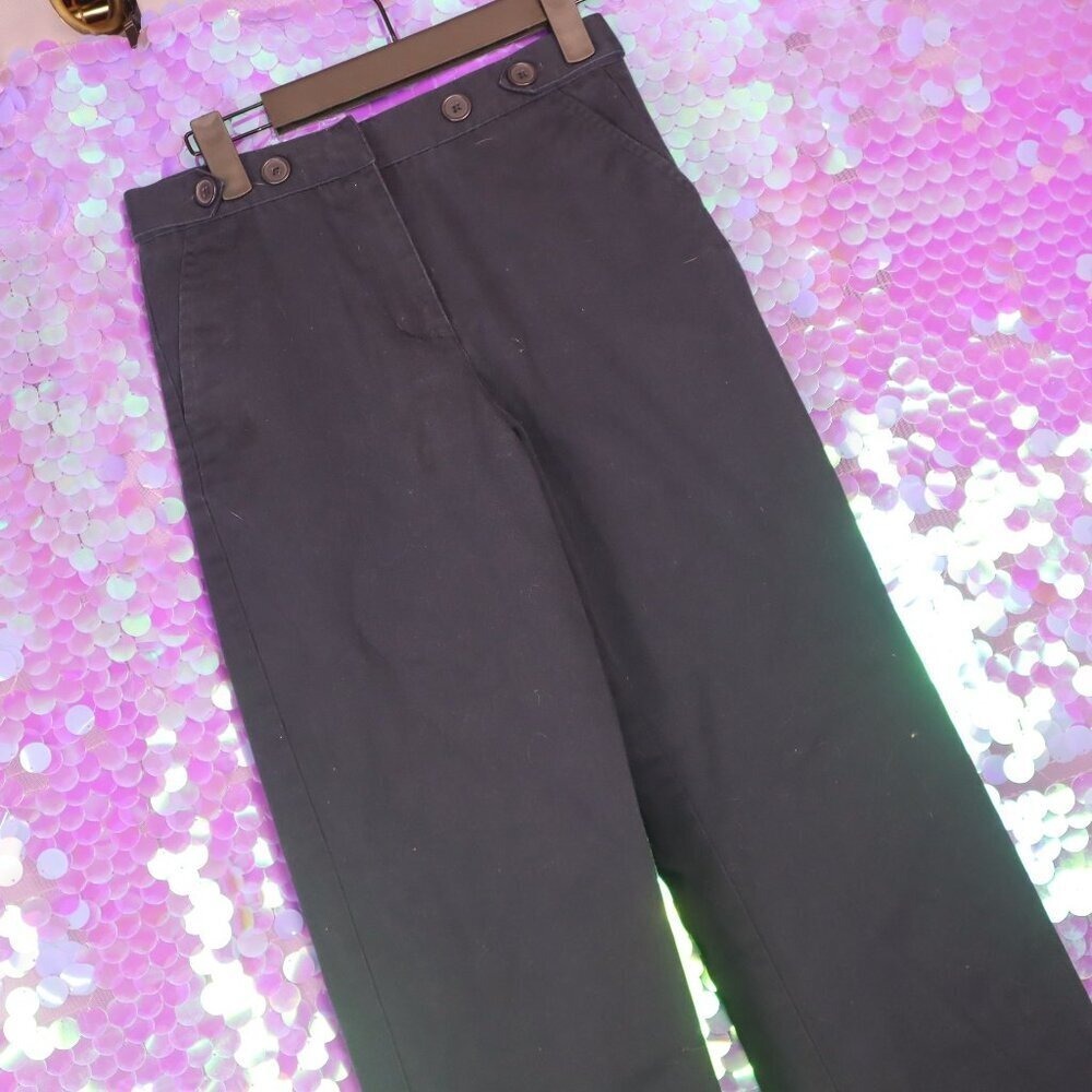 CHARCOAL DRESS PANTS 12 Arrow Boys Grey Black School Uniform Flat